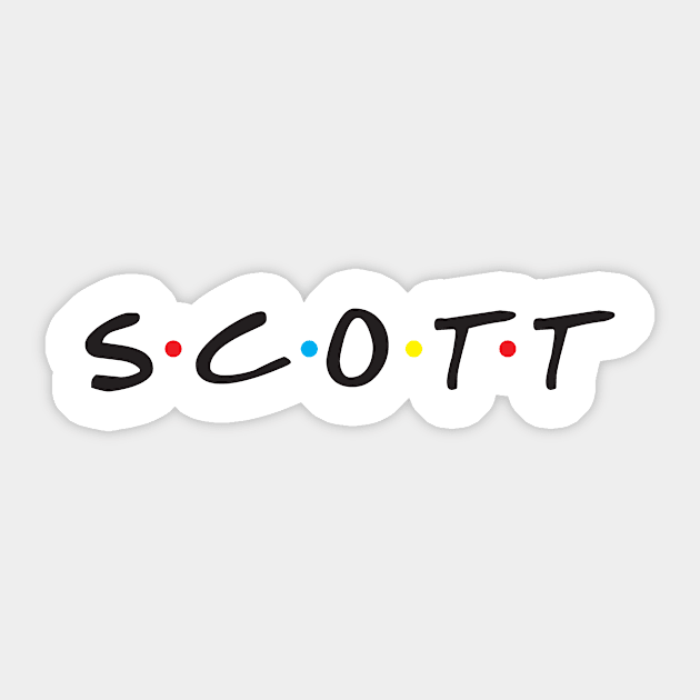 SCOTT Sticker by Motiejus